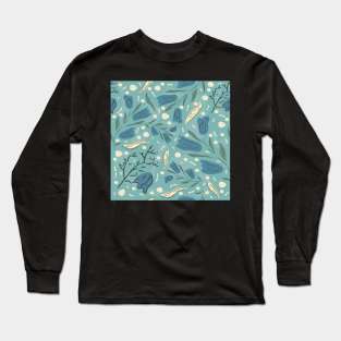 Floral Pattern Long Sleeve T-Shirt